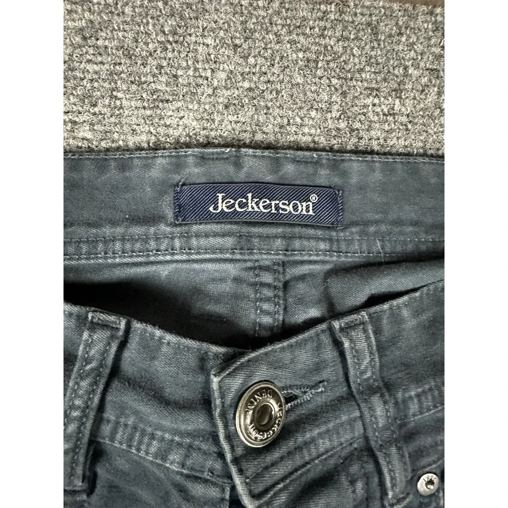 JECKERSON Men's Jeans Blue Patina  Cotton Stretch  Made In ITALY Size 31